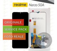 Display ORIGINALE schermo Realme Narzo 50A (RMX3430) +KIT&COLLA