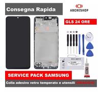 DISPLAY SAMSUNG A16 A165 4G LCD TOUCH SCREEN ORIGINALE SERVICE PACK GH82-36253A