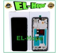 DISPLAY ORIGINALE SERVICE MOTOROLA MOTO EDGE 50 NEO XT2409 TOUCH FRAME GRIGIO