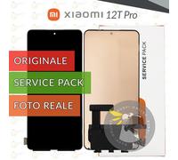 DISPLAY ORIGINALE XIAOMI 12T PRO 22081212 SCHERMO OLED VETRO LCD TOUCH SCREEN