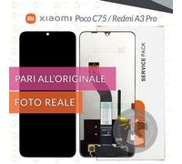 DISPLAY ORIGINALE XIAOMI POCO C75 2410FPCC5G MZB0IDJIN REDMI A3 PRO SCHERMO LCD