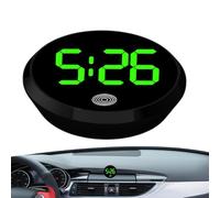 Display 'orologio per auto - orologio per cruscotto 'auto |. Orologio da cruscotto digitale rotondo da 1,81 pollici. Orologio a LED per cruscotto 'auto