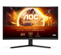 AOC G4 CQ32G4VE Monitor PC 81,3 cm (32") 2560 x 1440 Pixel Quad HD LCD Nero, Grigio