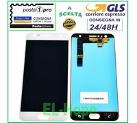 DISPLAY LCD PER ASUS ZenFone 4 Selfie ZB553KL TOUCH SCREEN SCHERMO VETRO BIANCO