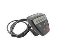 Display per bicicletta elettrica con comunicazione UART ABS nera per la velocità del motore di azionamento per BBS0102 M400 M620