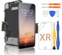 Display per Iphone XR Schermo LCD Nero, Sostituzione Vetro Schermo Parti 6,1 Pol