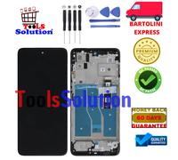 DISPLAY PER MOTOROLA MOTO G52 SCHERMO LCD VETRO CON FRAME PARI AD ORIGINALE