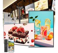 Display per Segnaletica Digitale Sospeso Da 32/43/50/55'' - Schermo Diviso Intelligente, Monitor Lcd Commerciale, Chiosco Digitale Sottile Senza Cornice 43in