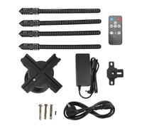 Display per Supporto per Macchina Pubblicitaria Olografica 3D da 720 Pezzi Display a 4 Lame Tipo di Perline Risoluzione Scheda di Memoria Ologramma, Wifi, Ventola per App per