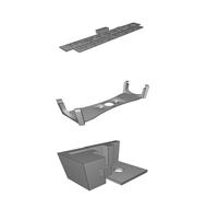Display Platform Mount Compatible with B-52 Stratofortress 3UDC System