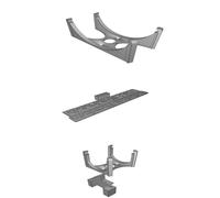 Display Platform with Sign Bracket for Su-33 Flanker-D Kit Card Model