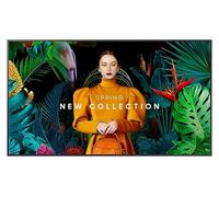 Display professionale 85" 3840x2160 UHD 4K QBC SERIES Crystal Signage Black LH8