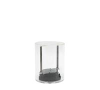 Display pubblicitario olografico 160 LED Leggero WiFi Controllo ologramma 3D Fan da 3,9 pollici con copertura trasparente for negozio