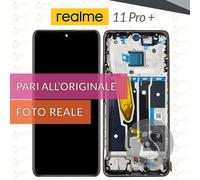 DISPLAY REALME 11 PRO PLUS RMX3740 RMX3741 SCHERMO OLED FRAME LCD PARI ORIGINALE
