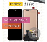 DISPLAY REALME 11 PRO PLUS RMX3740 RMX3741 SCHERMO OLED VETRO LCD PARI ORIGINALE