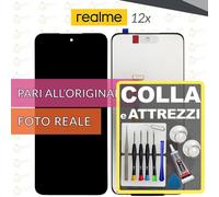 DISPLAY REALME 12x 5G RMX3998 SCHERMO VETRO LCD TOUCH SCREEN +COLLAeKIT PARI ...