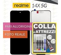 DISPLAY REALME 14X 5G RMX5020 SCHERMO LCD VETRO TOUCH RICAMBIO +COLLAeKIT