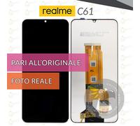 DISPLAY REALME C61 RMX3933 RMX3939 RMX3930 SCHERMO LCD VETRO PARI ORIGINALE