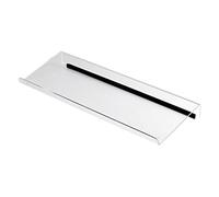 DISPLAY SALES - Supporto ergonomico per tastiera, in acrilico, inclinato, 43,2 x 15,5 cm