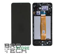 DISPLAY SAMSUNG A12 SM A125F ORIGINALE SERVICE PACK VETRO TOUCH LCD FRAME NERO