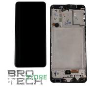 DISPLAY SAMSUNG A31 SM A315F ORIGINALE SERVICE PACK VETRO TOUCH LCD FRAME NERO