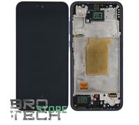 DISPLAY SAMSUNG A35 A356 FRAME PRE-ASSEMBLED BLACK AMOLED ORIGINALE SERVICE PACK