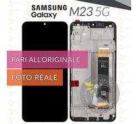 DISPLAY SAMSUNG M23 5G SM-M236 SCHERMO FRAME LCD VETRO TOUCH PARI ORIGINALE