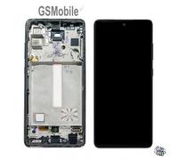 Display Schermo LCD Touch Marco Nero Samsung Galaxy A52s 5G A528b Originali