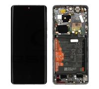 DISPLAY SCHERMO PER HUAWEI P50 PRO JAD-LX9 ORIGINALE SERVICE FRAME BATTERIA NERO