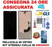 DISPLAY SERVICE PACK GOOGLE PIXEL 7A GWKK3 GHL1X G0DZQ ORIGINALE TOUCH VETRO