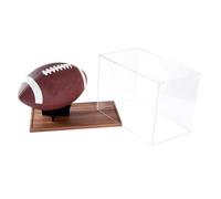 Display Showcase Box, Acrilico Clear Storage Case, Case with Wooden Base, Lightweight Protective Displays System, Dustproof Collectible Organizer with Elegant Finish, Display Cases for Collectors