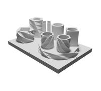 Display Stand Column Holder Adjustable Multi-Purpose Storage Solution