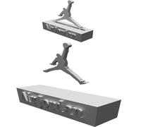 Display Stand Compatible with Air Jordan Nike Basketball Sneakers Collection