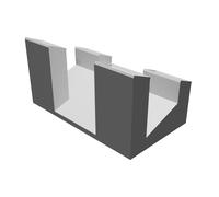 Display Stand for 1:24 Scale Model Cars - Slanted Design