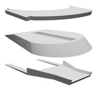Display Stand for Academy A-10 Thunderbolt II 1/72 Aircraft Model Kit