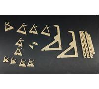 Display Stand for Clockwork DevTerm - Portable Device Holder with Risers