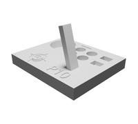 Display Stand for Crosman P10 C11 Gun with Storage Holder Organizer