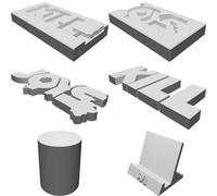 Display Stand for Kill Joys TV Series Logo with Optional Base