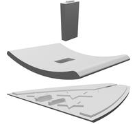 Display Stand for Mass Effect Carnifex Hand Cannon Premium Gaming Prop V2