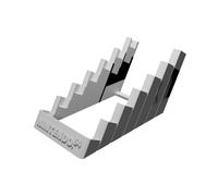 Display Stand for Nintendo 64 Game Cartridge - 7 Cart Holder with Gaming Logo