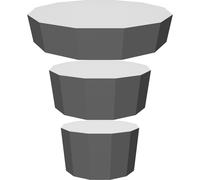 Display Stand for Pop Figures Collection - Adjustable Height Base 25mm 50mm 75mm