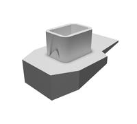 Display Stand for Star Trek III Movie Phaser Art Asylum DST Prop Replica