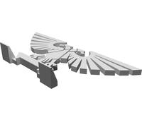 Display Stand for Warhammer 40K with Imperial Aquila - Gaming Collectible