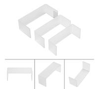 Display Supporti Acrilico Gioie Esibizione Set Sostegno Forma a U Decorazione