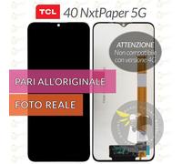 DISPLAY TCL 40 NxtPaper 5G T771K SCHERMO VETRO LCD TOUCH SCREEN PARI A ORIGINALE