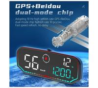 Display Testa Auto G14 HUD Tachimetro Avviso Di Eccesso Di Velocità Testa Auto