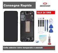 DISPLAY TOUCH AMOLED ORIGINALE SERVICE SAMSUNG GALAXY S23+ PLUS 5G SM-S916 NERO