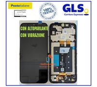 DISPLAY TOUCH +FRAME ORIGINALE SAMSUNG GALAXY A14 5G SM-A146P NERO VETRO FPC LCM