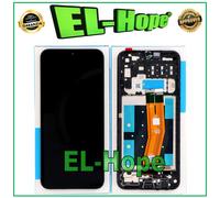 DISPLAY TOUCH FRAME PARI ORIGINALE SERVICE SAMSUNG GALAXY A14 4G SM-A145R A145P