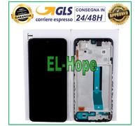 DISPLAY LCD ORIGINALE + FRAME XIAOMI REDMI NOTE 11 4G 2201117TG TOUCH SCREEN